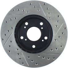Load image into Gallery viewer, StopTech 06-08 Civic GX / 02-04 CR-V / 98-02 Honda Accord V6 / 03-07 Accord 4 cyl/V6 MT Slotted & D