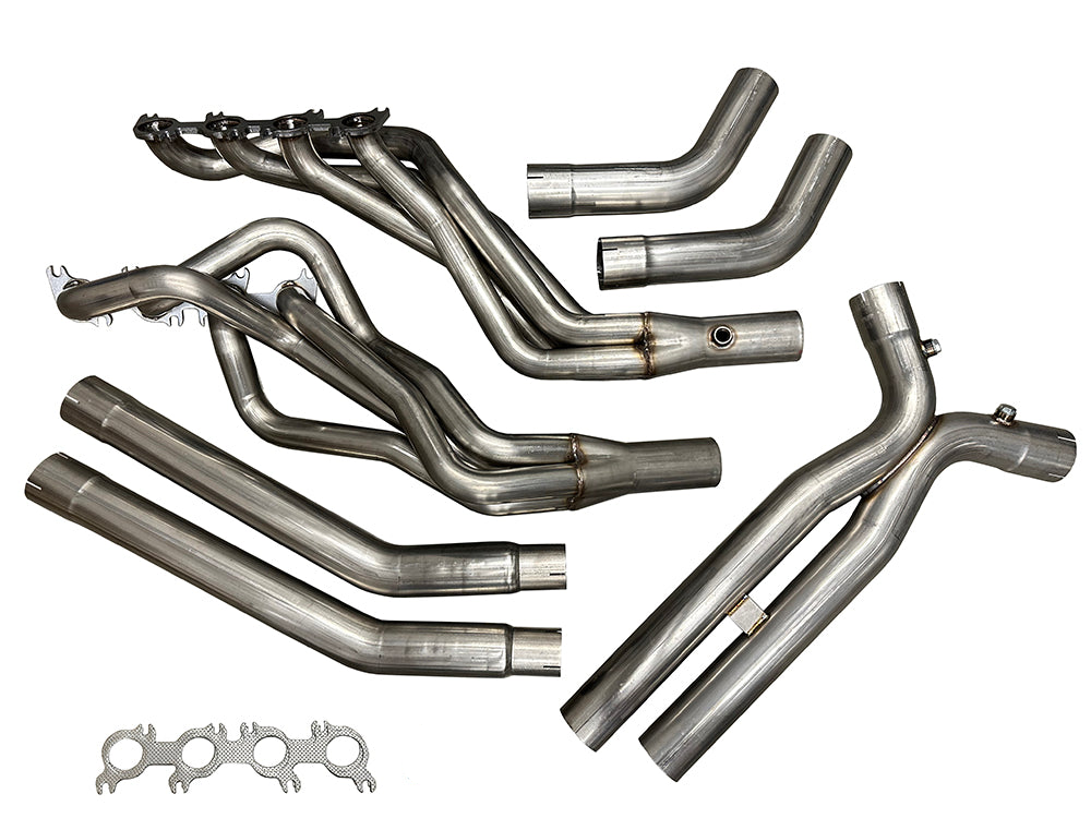 Speed Engineering 1-7/8" Longtube Headers & X-Pipe Full Kit 2015–2023 Ford Mustang 5.0L Coyote (25-1085)