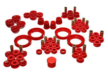 Load image into Gallery viewer, Energy Suspension 92-96 Honda Prelude Red Hyper-Flex Master Bushing Set