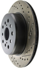 Load image into Gallery viewer, StopTech 5/93-98 Toyota Supra Left Rear Slotted & Drilled Rotor
