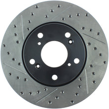 Load image into Gallery viewer, StopTech 06-08 Civic GX / 02-04 CR-V / 98-02 Honda Accord V6 / 03-07 Accord 4 cyl/V6 MT Slotted & D