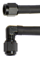 Load image into Gallery viewer, Allstar Performance Coated Braided Line 15in #4 Hose -4 90 Deg/-4 Str ALL48401