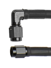 Load image into Gallery viewer, Allstar Performance Coated Braided Line 24in #3 Hose -3 90 Deg/-3 Str ALL48419