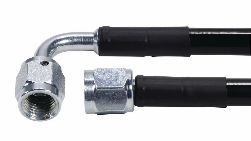 Allstar Performance Coated Line #4 Str to 90 Steel Ends 32in ALL48444-32