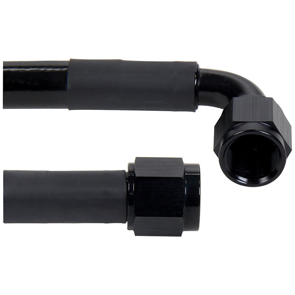 Allstar Performance Coated Braided Line 36in #6 Hose -6 Str/-6 90 Deg ALL48466-36