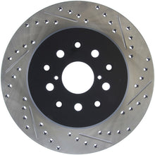 Load image into Gallery viewer, StopTech 5/93-98 Toyota Supra Left Rear Slotted & Drilled Rotor