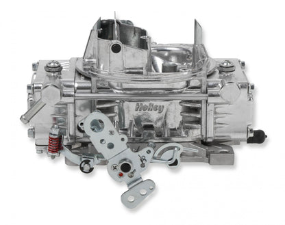 Street Warrior Carburetor 600 CFM 4160 Vacuum Secondaries Shiny Gasoline Holley