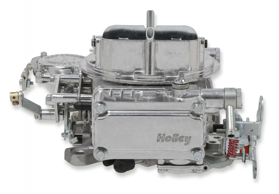 Street Warrior Carburetor 600 CFM 4160 Vacuum Secondaries Shiny Gasoline Holley