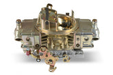 Double Pumper Carburetor 600 CFM 4150 Mechanical Secondaries Gold Dichromate Gasoline Holley