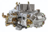 Double Pumper Carburetor 600 CFM 4150 Mechanical Secondaries Shiny Gasoline Holley