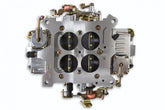 Double Pumper Carburetor 600 CFM 4150 Mechanical Secondaries Shiny Gasoline Holley