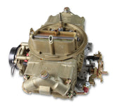 Classic Double Pumper Carburetor 650 CFM 4150 Mechanical Secondaries Gold Dichromate Gasoline Holley