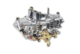 Aluminum Double Pumper Carburetor 650 CFM 4150 Mechanical Secondaries Shiny Gasoline Holley