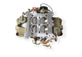 Classic Double Pumper Carburetor 750 CFM 4150 Mechanical Secondaries Gold Dichromate Gasoline Holley