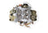 Classic Double Pumper Carburetor 750 CFM 4150 Mechanical Secondaries Gold Dichromate Gasoline Holley