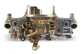 Double Pumper Carburetor 750 CFM 4150 Mechanical Secondaries Gold Dichromate Gasoline Holley
