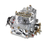 Aluminum Double Pumper Carburetor 750 CFM 4150 Mechanical Secondaries Shiny Gasoline Holley