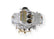 Aluminum Double Pumper Carburetor 750 CFM 4150 Mechanical Secondaries Shiny Gasoline Holley