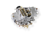 Aluminum Double Pumper Carburetor 750 CFM 4150 Mechanical Secondaries Shiny Gasoline Holley