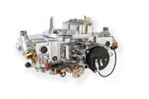 Aluminum Double Pumper Carburetor 750 CFM 4150 Mechanical Secondaries Shiny Gasoline Holley