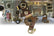 Double Pumper Carburetor 850 CFM 4150 Mechanical Secondaries Gold Dichromate Gasoline Holley