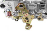 Double Pumper Carburetor 850 CFM 4150 Mechanical Secondaries Shiny Gasoline Holley