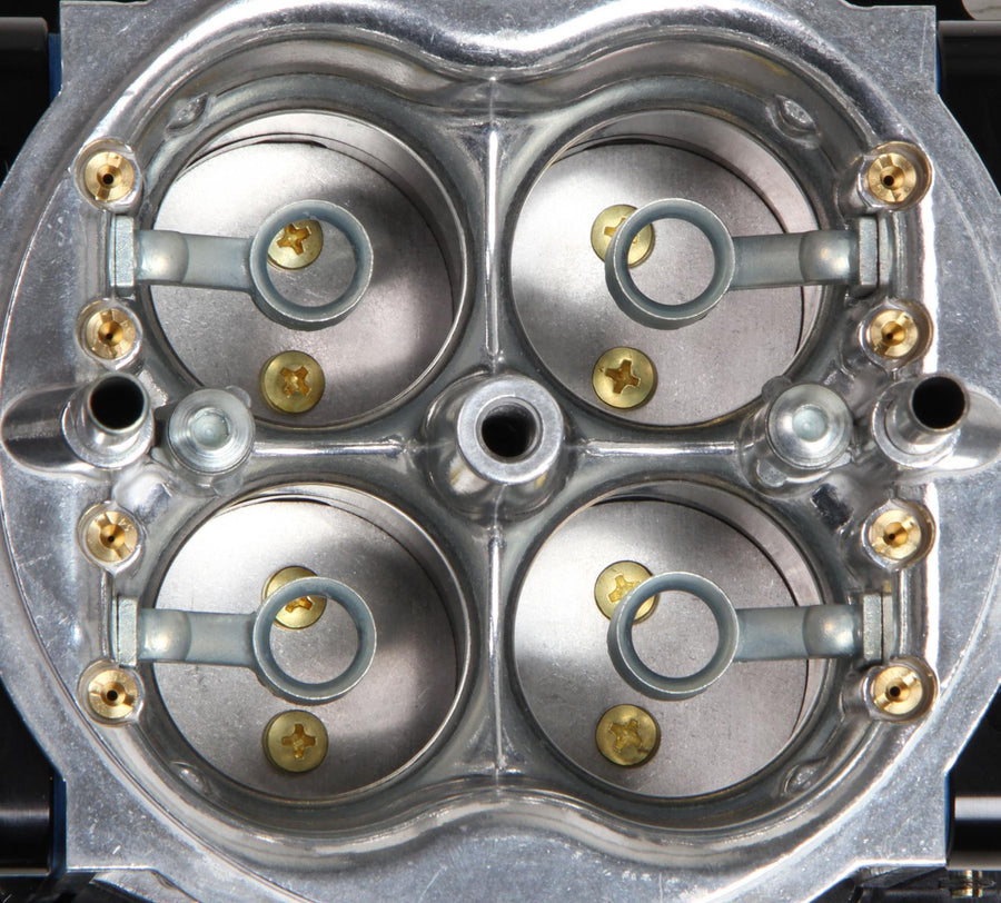 Track Warrior Carburetor 650 CFM 4150 Mechanical Secondaries Shiny Gasoline Holley