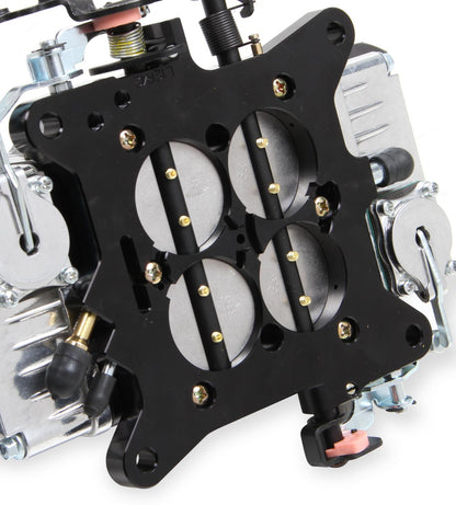 Track Warrior Carburetor 650 CFM 4150 Mechanical Secondaries Shiny Gasoline Holley