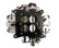 Ultra Double Pumper Carburetor 650 CFM 4150 Mechanical Secondaries Billet Color Black Shiny Gasoline Holley
