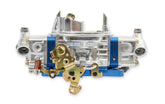 Ultra Double Pumper Carburetor 650 CFM 4150 Mechanical Secondaries Billet Color Blue Shiny Gasoline Holley