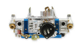 Ultra Double Pumper Carburetor 650 CFM 4150 Mechanical Secondaries Billet Color Blue Shiny Gasoline Holley
