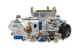 Ultra Double Pumper Carburetor 750 CFM 4150 Mechanical Secondaries Billet Color Blue Shiny Gasoline Holley