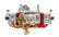 Ultra Double Pumper Carburetor 750 CFM 4150 Mechanical Secondaries Billet Color Red Shiny Gasoline Holley
