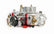 Ultra Double Pumper Carburetor 750 CFM 4150 Mechanical Secondaries Billet Color Red Shiny Gasoline Holley