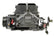 Ultra Double Pumper Carburetor 850 CFM 4150 Mechanical Secondaries Hard Core Gray Gasoline Holley