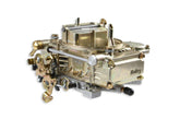 Classic Carburetor 390 CFM 4160 Vacuum Secondaries Gold Dichromate Gasoline Holley