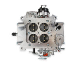 Street Warrior Model 4160 Carburetor 600 CFM 4160 Vacuum Secondaries Shiny Gasoline Holley