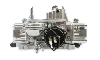 Street Warrior Model 4160 Carburetor 600 CFM 4160 Vacuum Secondaries Shiny Gasoline Holley