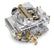 Classic Carburetor 750 CFM 4160 Fuel Inlet Single Vacuum Secondaries Choke Type Electric Shiny Gasoline Holley