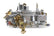 Classic Carburetor 750 CFM 4160 Fuel Inlet Single Vacuum Secondaries Choke Type Electric Shiny Gasoline Holley