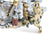 Classic Carburetor 750 CFM 4160 Fuel Inlet Single Vacuum Secondaries Choke Type Electric Shiny Gasoline Holley