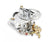 Street Avenger Carburetor 500 CFM 2300 Shiny Gasoline Holley