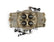 Classic HP Carburetor Aluminum 830 CFM 4150 Mechanical Secondaries Gold Dichromate Gasoline Holley
