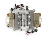 Classic HP Carburetor Aluminum 830 CFM 4150 Mechanical Secondaries Gold Dichromate Gasoline Holley