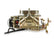 Classic Carburetor 850 CFM 4150 Vacuum Secondaries Gold Dichromate Gasoline Holley