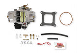 Street Avenger Carburetor 570 CFM 4150 Vacuum Secondaries Shiny Gasoline Choke Type Electric Holley