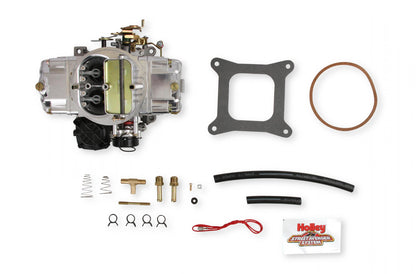 Street Avenger Carburetor 570 CFM 4150 Vacuum Secondaries Shiny Gasoline Choke Type Electric Holley