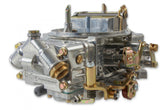 Supercharger Double Pumper Carburetor Draw-Thru 750 CFM 4150 Mechanical Secondaries Shiny Gasoline Holley