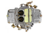 Supercharger Double Pumper Carburetor Draw-Thru 750 CFM 4150 Mechanical Secondaries Shiny Gasoline Holley