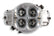 Dominator SP Carburetor 1050 CFM 4500 Mechanical Secondaries Idle Air Bleed Size 57.0 Shiny Gasoline Holley